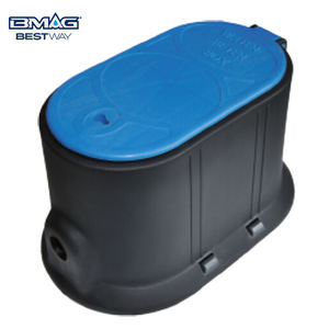 פג 'ד מים חיצוני תיבת הגנה שסתום תיבת מטר פלסטיק מרוכבים עם פליז מתאים מד מים - Product Image 4