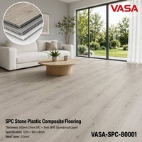 Suelos de Vinilo SPC Impermeables para Oficina en Casa, Tablones con Base de 4mm, 6mm, 8mm, Baldosas de PVC, Suelos SPC de Plástico para Interiores