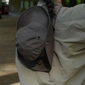 Chapeau Panama unisexe d'été en maille respirante anti-UV, protection solaire en polyester, casquette portable pour la pêche, le camping, la randonnée et l'alpinisme - Product Image 2