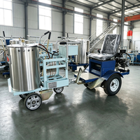 Entraîneur de ligne automatique à moteur 5,5 CV pour machines de marquage routier