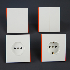 थोक कारखाने की आपूर्ति 2025 नए डिजाइन के मानक पुश बटन दीवार स्विच फ्लश पर 10a 250v यूरोपीय इलेक्ट्रिक स्विच - Product Image 5