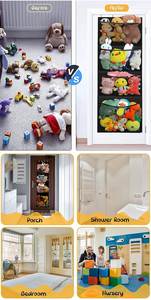 Dust-Proof <b>Foldable</b> Pocket Organizer Display Kid's Toys Stuffed Animals Clothing Storage - Product Image 3
