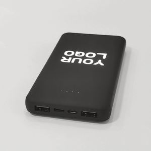 Banco de Energía Creativo con Retroiluminación LED de 10000 MA, Dispositivo de Carga Móvil Luminoso con Impresión de Logotipo Personalizado para Publicidad - Product Image 3