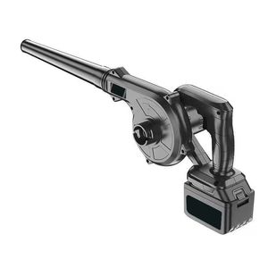Souffleur électrique à haut débit d'air de 2,5 m³/min, souffleur à batterie au lithium 20V pour feuilles, poussière, atelier, nettoyage domestique - Product Image 4