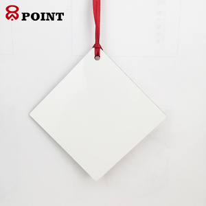 Square <strong>Ornament</strong> Custom Photo Sublimation Blank <strong>Ornaments</strong> <strong>Christmas</strong> Items <strong>Supplier</strong> - Product Image 4