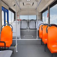 Microbús Nuevo de Alta Calidad, Autobús Pequeño Diésel, Precio Competitivo con Estándar de Emisiones Euro 3, Transmisión Manual