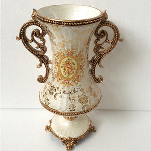 Mini Antique Résine Vase Lumière De Luxe pour Table Décor De Mariage Maison Pièce Maîtresse - Product Image 6