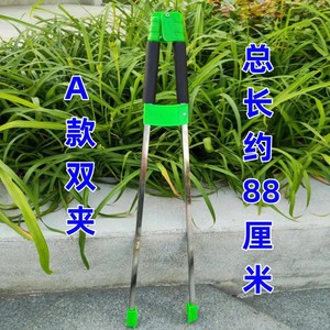 Pince à déchets sanitaire, pinces de nettoyage ménager, pinces de ramassage des ordures, sacs en tissu épaissis et allongés, pelles à poussière, vente en gros - Product Image 1
