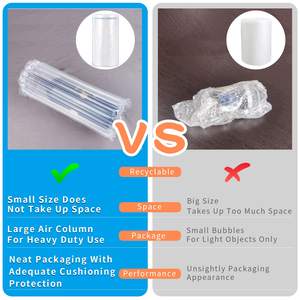 Protector de Bordes Ecológico al por Mayor, PA+PE, Impermeable, a Prueba de Golpes, Embalaje Inflable, Cojín de Burbujas, Bolsa de Columna de Aire para Botellas de Vino - Product Image 5