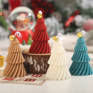 Angju Christmas Tree Scented <b>Candles</b> 4-12 Hours Fresh Air Home Decor <b>Gift</b> - Product Image 3
