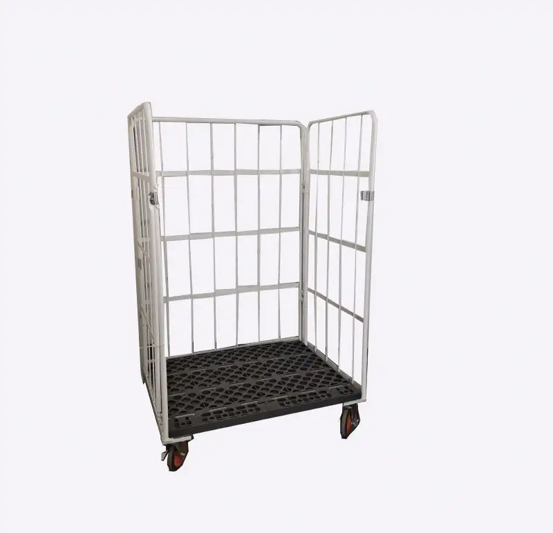 Logistiek Magazijn Dek Trolley Cargo Magazijn Truck Carry Platform Trolley