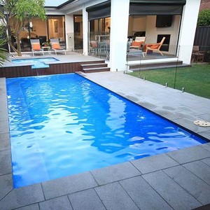 Grande <span class=keywords><strong>piscine</strong></span> en fibre de verre pour adultes pour la natation en plein air à vendre - Product Image 3