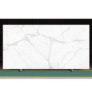 DC-006 Giá Tốt Đá Thạch Anh Vàng Calacatta Đá Thạch Anh Hiện Đại Đá Kỹ Thuật - Product Image 5