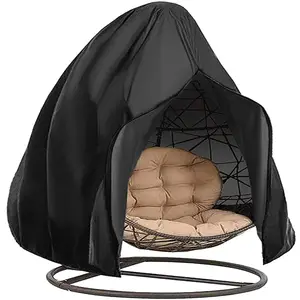 Capa de cadeira impermeável personalizada, capa de cadeira de balanço para pátio