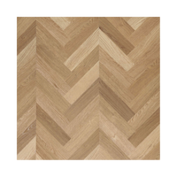 Parquet vinyle SPC hybride ABA en chêne européen, motif chevron, 4mm - 8mm, pose clic, aspect bois, pour revêtement de sol en chevrons