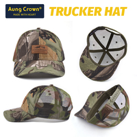 Casquette Trucker Personnalisée en Suédine avec Patch – Casquettes de Baseball Camouflage Real Tree Personnalisables Directement de l'Usine avec Dos en Maille Respirant
