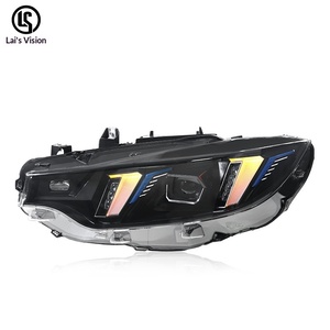 Pour BMW Série <span class=keywords><strong>4</strong></span> <span class=keywords><strong>F32</strong></span> (2013-2020) – Kit de modification de phares avec lentilles LED style « Fang » et feux de jour 12V - Product Image 4
