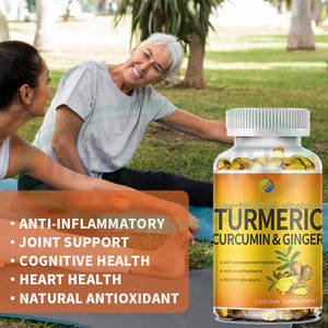 Ausreson ekstrak Kurkumin kunyit kapsul lunak suplemen sendi <span class=keywords><strong>500mg</strong></span> Kurkumin kapsul Softgel - Product Image 5