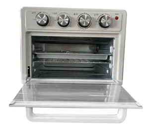 25L 1800W Oven Mini Elektrik, Peralatan Dapur dengan Konb Memanggang Pizza Konveyor