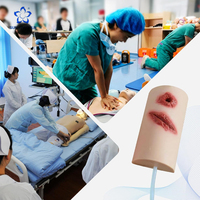 Kit Simulador de Inyección en Piel Artificial IV para Entrenamiento Escolar en Ciencias Médicas, Modelo de Brazo para Venopunción