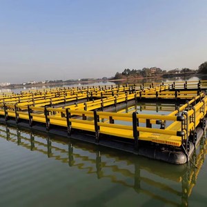 กระชังปลา HDPE แบบลอยน้ำพร้อมทางเดินสำหรับเลี้ยงปลาสวยงาม - Product Image 5