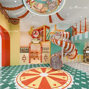 Tema de circo Niños Equipo de patio interior Juego de equipo de juego suave Juegos para niños Parque infantil interior - Product Image 2