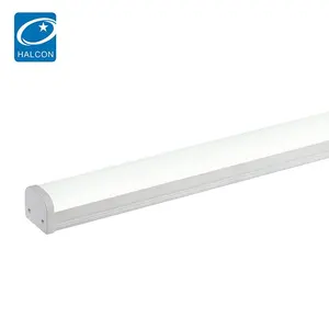 Tira de luz de led linear de vapor branco frio, superfície montada, luz morcego para iluminação interna