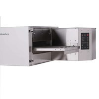 Équipement de cuisson commercial 10 12 15 18 pouces grande capacité convoyeur électrique four à Pizza boulangerie Pizza Maker four de cuisson
