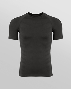 T-Shirt da Palestra a Compressione Muscolare Personalizzata da Uomo Senza Cuciture, Leggera, ad Asciugatura Rapida, per Corsa e Fitness - Product Image 2