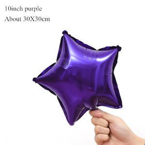 Ballon en aluminium en forme d'étoile à cinq branches de 18 pouces, ballon en feuille pour décoration de Noël, de <span class=keywords><strong>mariage</strong></span> ou de fête - Product Image 3
