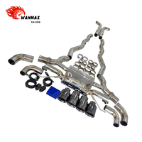 Système d'échappement sport à soupapes en acier inoxydable de qualité supérieure pour BMW M8 F91 F92 F93 2019+ - Échappement Catback Performance avec télécommande