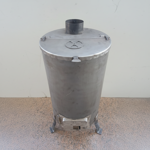 Réchaud à baril en acier Dorello simple, durable et efficace - Product Image 1