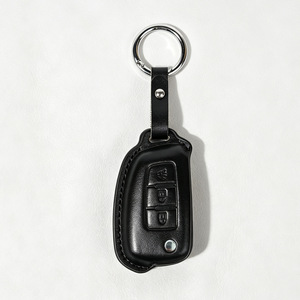 Pour Nissan Rogue, Rogue Select, Rogue Sport : Étui de protection en <span class=keywords><strong>cuir</strong></span> pour clé télécommande à 4 boutons, accessoires - Product Image 6
