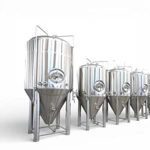 Mejor Precio Fermentador Cónico de Cerveza con Revestimiento de Acero Inoxidable de 1000L 2000L - Product Image 3
