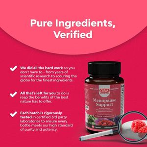 Sağlık kadın menopoz destek kapsül ruh hali iyileştirme kadın tiroid sağlık kapsülleri için siyah <span class=keywords><strong>Cohosh</strong></span> - Product Image 5