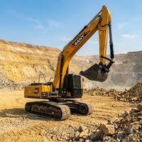 Excavatrice d'occasion SANY SY365H 36T, pelle sur chenilles robuste, engin de terrassement remis à neuf avec système hydraulique fiable