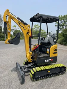 Mini Excavadora Hidráulica Shantui SE17 Compacta y Duradera, Suministro de Fábrica al Mejor Precio - Product Image 4