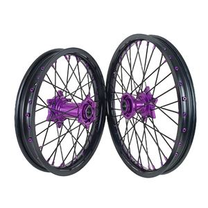 Spot vente motos roues 7075 alliage d'aluminium anodisé <span class=keywords><strong>Motocross</strong></span> roues ensemble Dirt bike 18 19 21 <span class=keywords><strong>pouces</strong></span> - Product Image 3