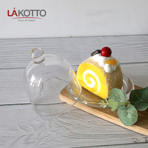 Plato de cristal transparente con forma cuadrada para mantequilla, tarro de cristal con tapa, cúpula de limón, plato de cristal - Product Image 6