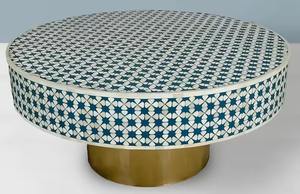 ผู้ส่งออกจากอินเดีย โต๊ะกาแฟสไตล์โมเดิร์น ประดับด้วยงานฝังกระดูก พร้อมงานฝีมือประณีต สำหรับเฟอร์นิเจอร์ภายในบ้าน ในราคาที่เหมาะสม - Product Image 6