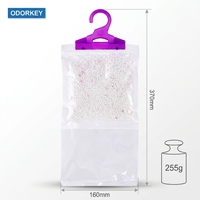 Conception OEM ODM, Sachet déshumidifiant suspendu jetable, Parfum REACH, Portable, Action rapide, Écologique, Conforme CLP PPWR, Emballage