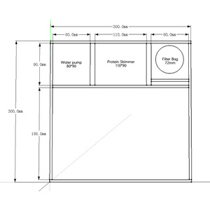 ตู้ปลาทรงสี่เหลี่ยมผืนผ้าแบบกำหนดความจุเอง ZooBAM ทำจากแก้ว ทนทานต่อสภาพแวดล้อม ใช้ได้ทั้งน้ำเค็มและน้ำจืด เหมาะสำหรับปลาและปะการัง - Product Image 4