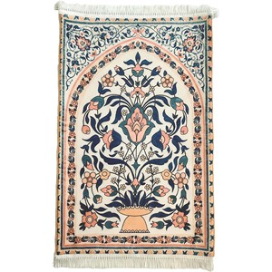 Tapis <span class=keywords><strong>de</strong></span> prière musulman en polyester tissé antidérapant pour les prières, 99 <span class=keywords><strong>perles</strong></span>, excellent cadeau <span class=keywords><strong>de</strong></span> Ramadan pour hommes et femmes - Product Image 6
