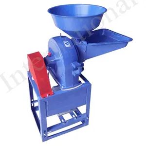 spice grinder pulverizer grain grinding powder hammer mill flour making corn milling machine with diesel engine