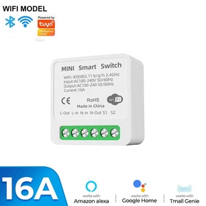 Tuya Wifi + RF433 OLED hiển thị On/Off chuyển đổi thông minh với giọng nói điều khiển từ xa Android hoạt động thanh thiết kế - Product Image 6