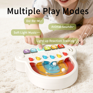 <span class=keywords><strong>Piano</strong></span> Musical Electrónico Portátil Mini para Niños, Juguete con Botones, Funciona con Pilas, Plástico ABS, 4 Modos Musicales - Product Image 3