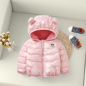 Casual Winter Polyester Tops pour Hommes Femmes Bébé Infantile Catégorie <span class=keywords><strong>Mickey</strong></span> Cartoon Design Zipper Closure Ear-Free Flashing Lights - Product Image 3