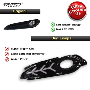 TYPY LED DRL Luz de doble color Lámpara antiniebla Luces automotrices decorativas Accesorios exteriores para Honda <span class=keywords><strong>HRV</strong></span> 2015-2018 - Product Image 3