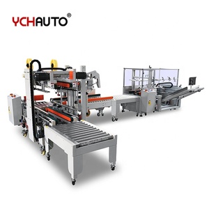 Máquina automática de línea de embalaje de flejado de sellado de cajas pequeñas con CE ahorrador de tiempo y eficiente - Product Image 3