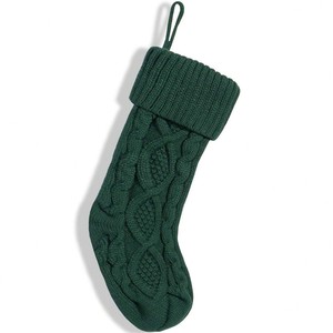 Winter Cable Knitted <b>Christmas</b> <b>Stocking</b> Custom Design Gift Socks Xmas Tree Hanging Decoration <b>Christmas</b> <b>Stockings</b> 2025 - Product Image 6